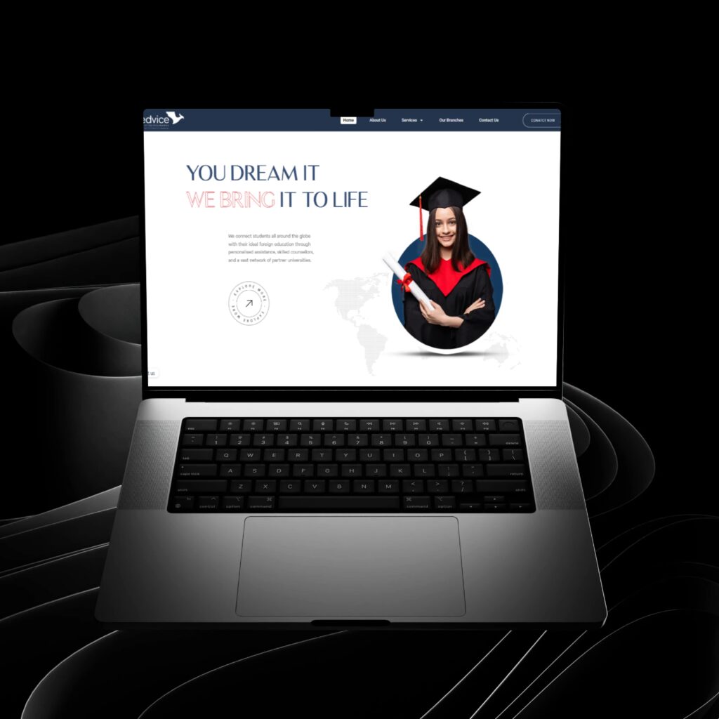 edviceeducation-best-freelance-web-designer-in-thrissur-kerala