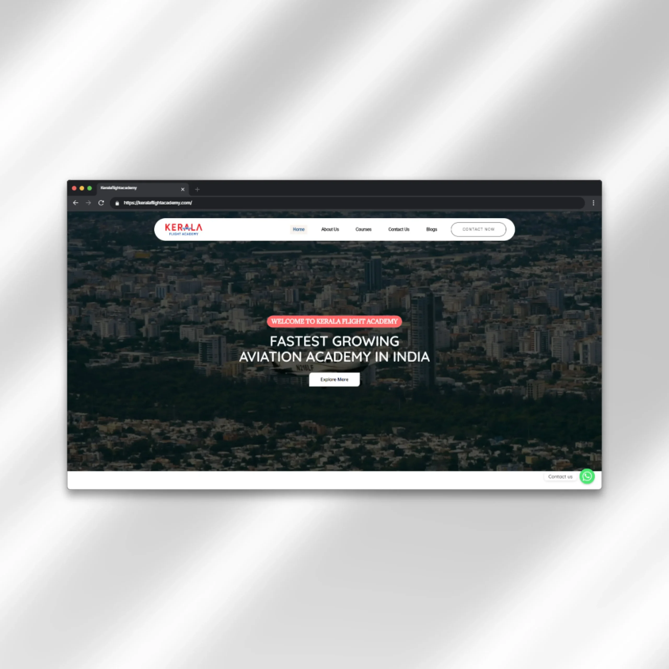 flightacademy-unique-web-developer-in-kerala-india